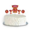 Cupcake Süsü -Champion Sarı Kırmızı-