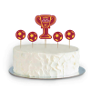 Cupcake Süsü -Champion Sarı Kırmızı-
