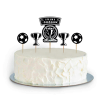 Cupcake Süsü -Champion Siyah Beyaz-
