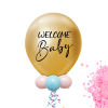 18 Cinsiyet Partisi Balon Kiti -Mirror Gold Pink-
