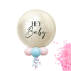 24 Cinsiyet Partisi Balon Kiti -Mirror White Gold & Pink-
