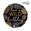 18 Grabo Folyo Balon -Wild Birthday-