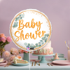 18 Grabo Folyo Balon -Baby Shower Eucalyptus-