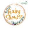 18 Grabo Folyo Balon -Baby Shower Eucalyptus-