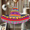 32 Grabo Folyo Balon -Festive Sombrero-