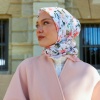 DİJİTAL SOFT ROSA DESEN-Beyaz