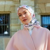 DİJİTAL SOFT ROSA DESEN-Beyaz