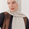 Kum Saten Şal - Ekru