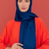 Kum Saten Şal - Koyu Mavi