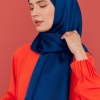 Kum Saten Şal - Koyu Mavi