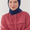 Piliseli Eşarp - Lacivert