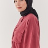 Piliseli Eşarp - Siyah