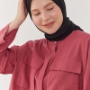 Piliseli Eşarp - Siyah