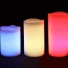 Parafin Kaplı Kumandalı Led Mum 3 Adet