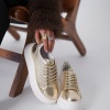 Dina Kadın Altın Sneaker
