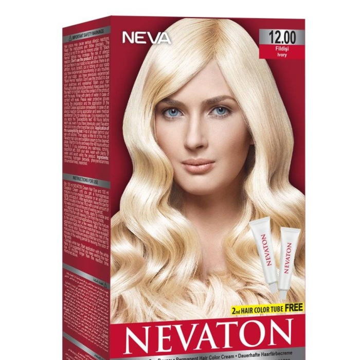 Nevaton Kalıcı Krem Saç Boyası 12.00 Fildişi
