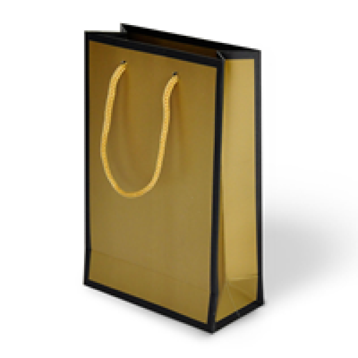 26x40x8 Karton Çanta 10lu -Mat Altın-