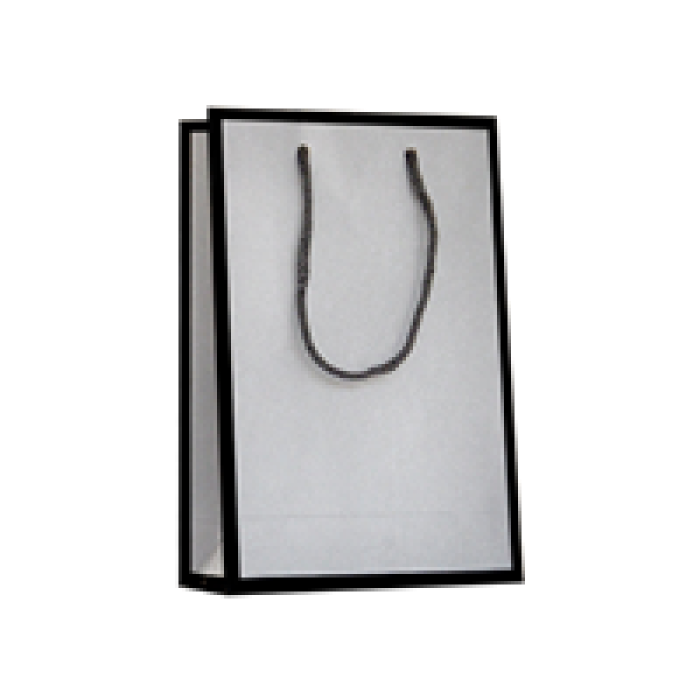 26x40x8 Karton Çanta 10lu -Mat Gümüş-