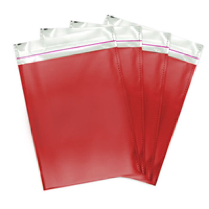 Metalize Poşet 100lü 35x50 -Kırmızı-