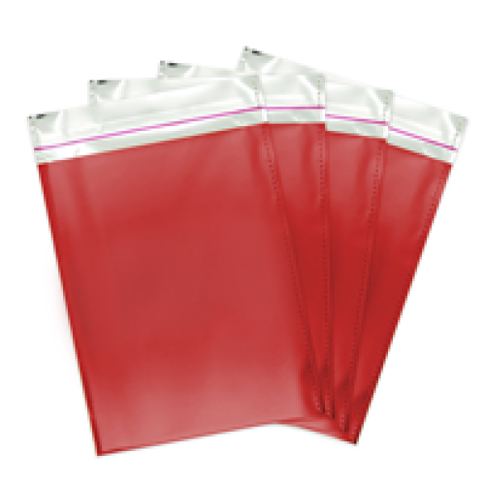 Metalize Poşet 100lü 40x60 -Kırmızı-