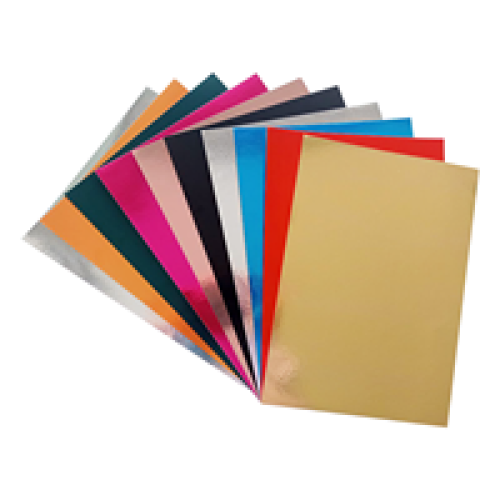 Kika Metalize Karton 25x35cm 10lu Karışık