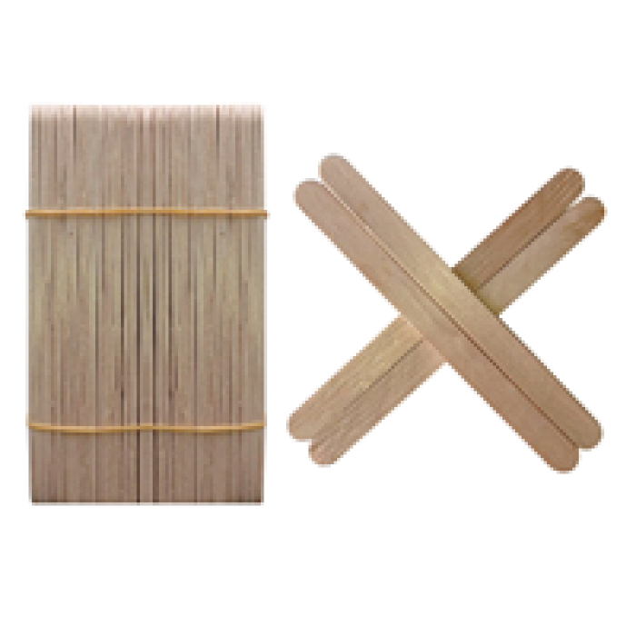 Dondurma Çubuğu 12cm 50li -Naturel-