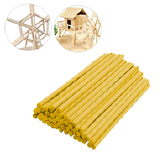 Tahta Çubuk 13cm 40lı -Sarı-