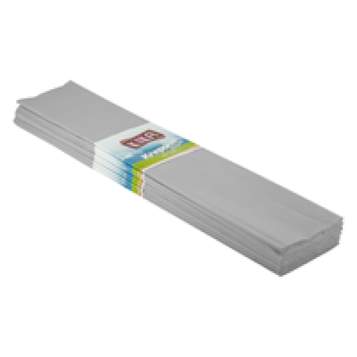 Krapon Kağıdı 10lu 50x200 -Gri-