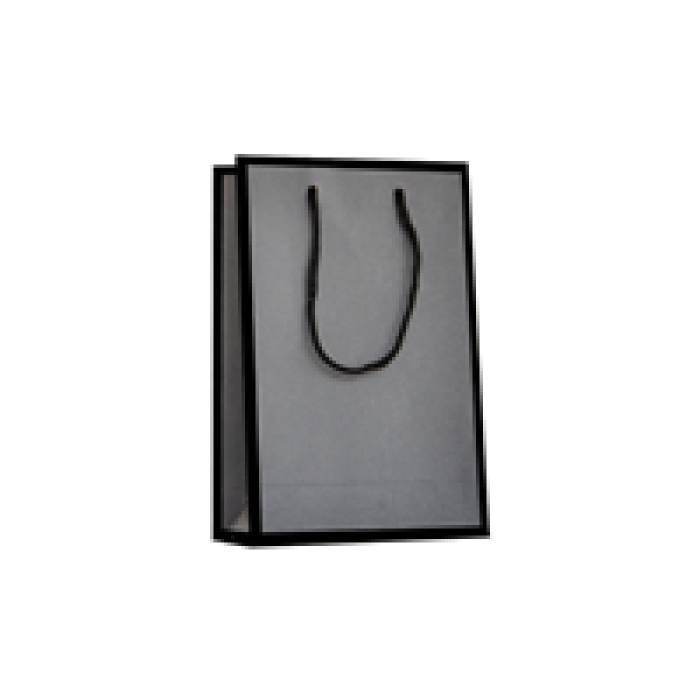 11x16x5 Karton Çanta -Mat Siyah-