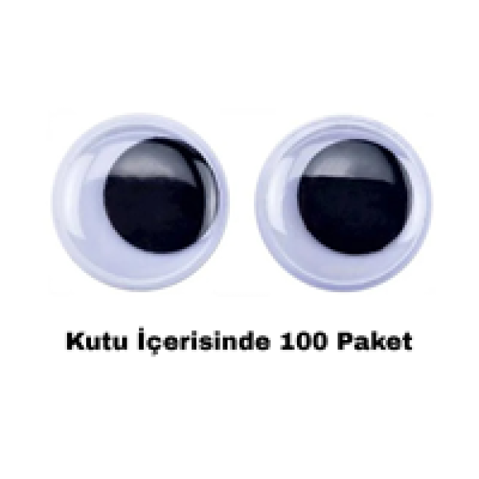 Oynar Göz 15mm Büyük Boy 72li