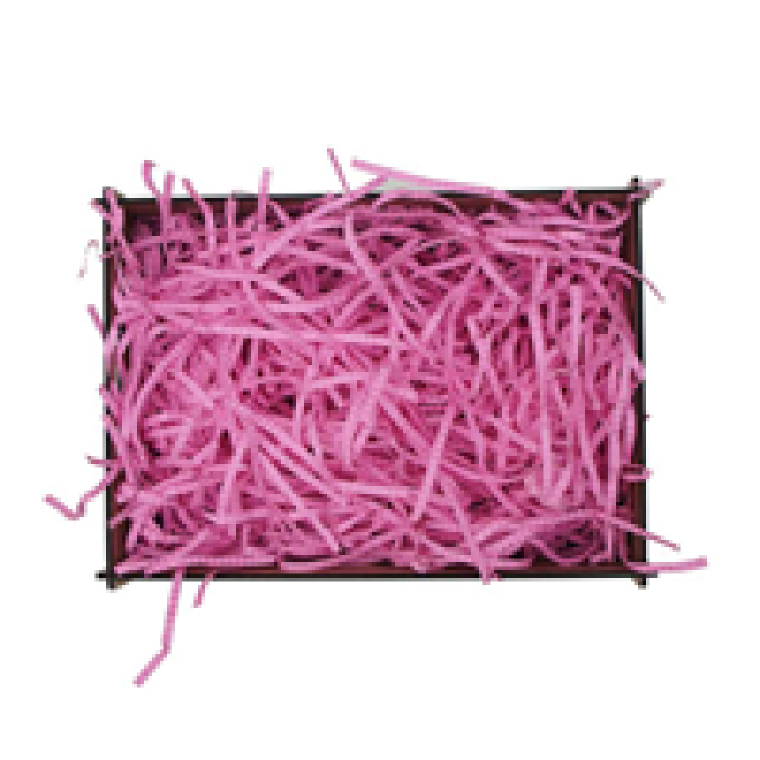 Zigzag Kırpık Kağıt Kiloluk -Pembe-