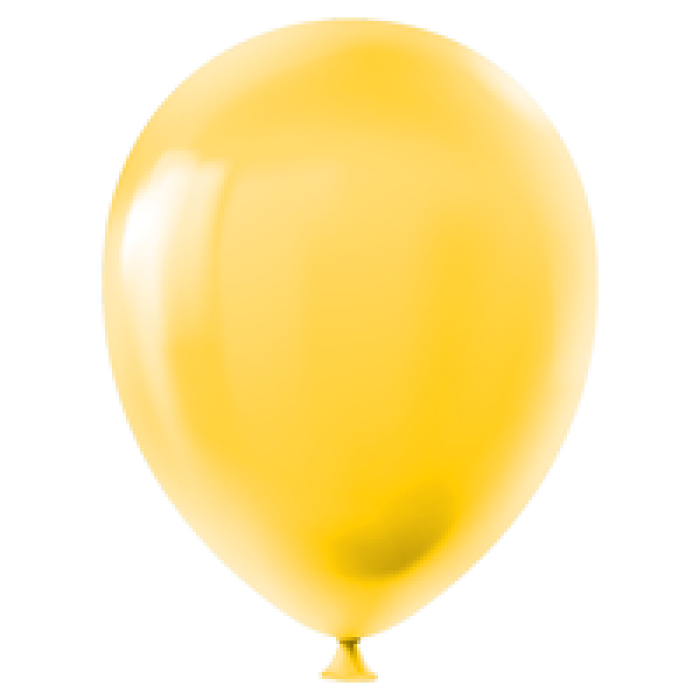 10 Pastel Balon 100lü -Sarı-