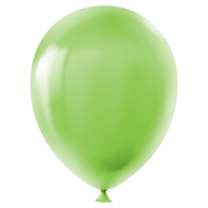 10 Pastel Balon 100lü -Yeşil-