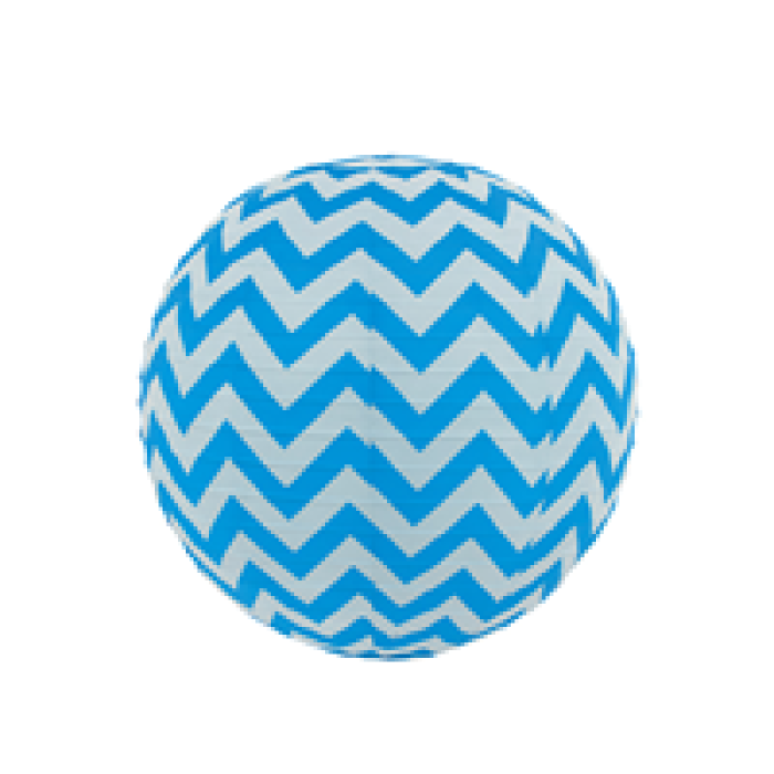 Kağıt Fener Süs Chevron Desenli -KF083-