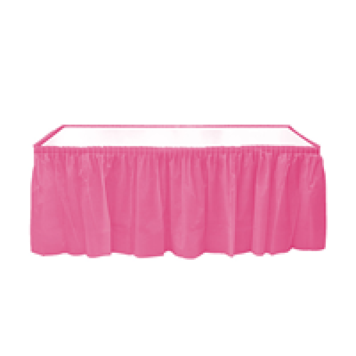 Masa Eteği 75*426cm -Pembe-