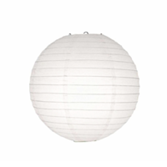 Çin Feneri Beyaz -20cm-