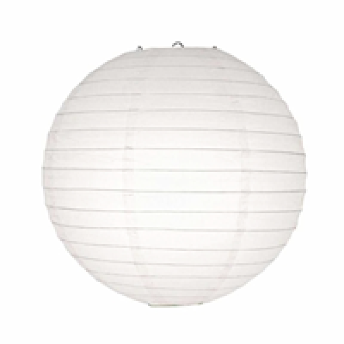 Çin Feneri Beyaz -25cm-