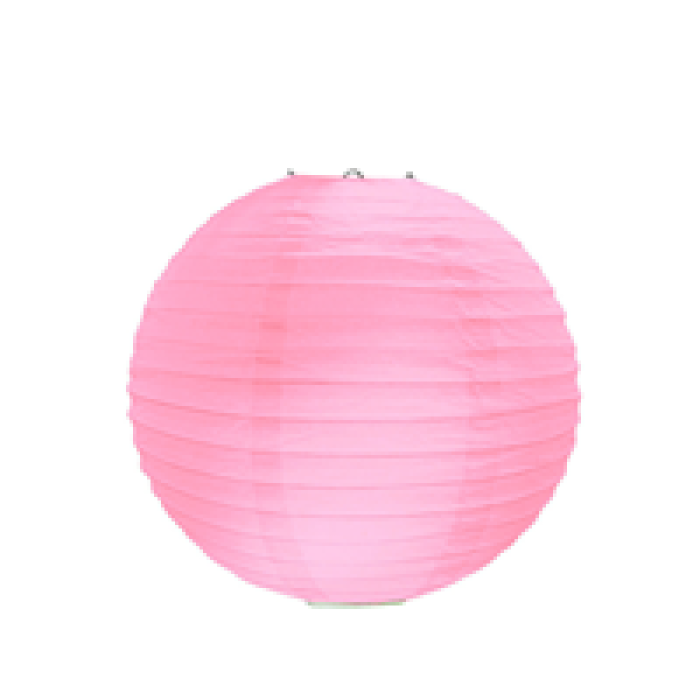 Kağıt Fener 20cm Pembe -KF032Pmb-