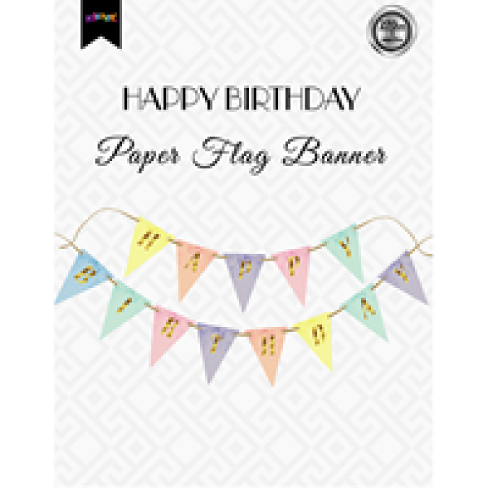 BNR60 Happy Birthday Üçgen Flama