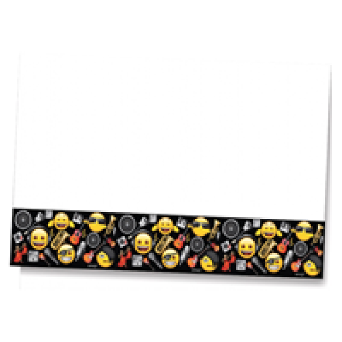 Plastik Masa Örtüsü -Emoji Genç-