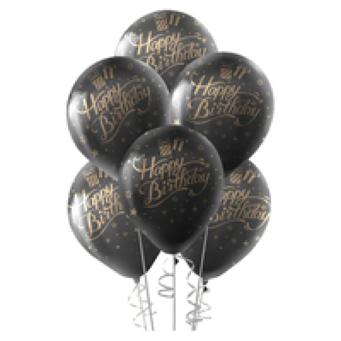 Pastel Balon Çepeçevre Baskılı100lü -Syh.Alt.Happy Birthday