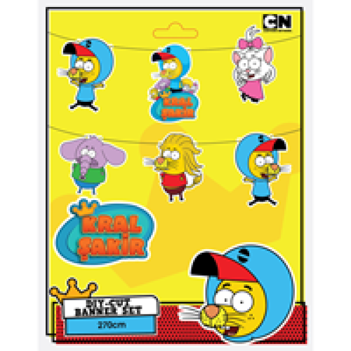 Kral Şakir DIY-CUT Özel Kesim Banner