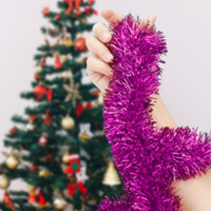 Garland Sim 5/6 cm -Fuşya-