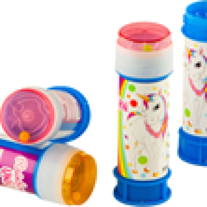 Köpük Balon Stantlı 36lı -Rainbow Unicorn-