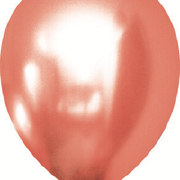 12 Eco Krom Balon 50li -Rose Gold-
