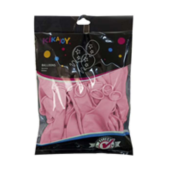12 Eco Makaron Balon 100lü -Pembe-