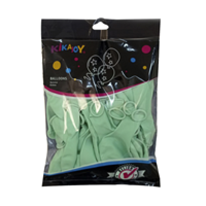 12 Eco Makaron Balon 100lü -Yeşil-