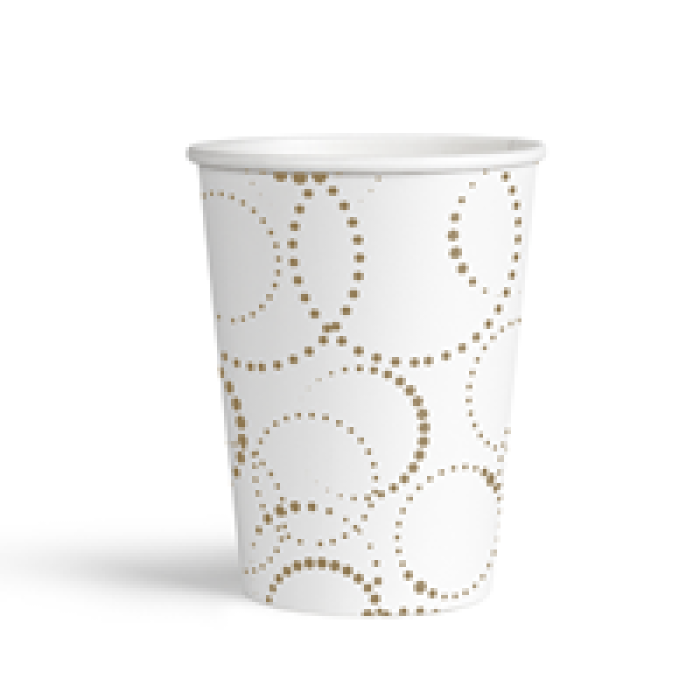 Karton Bardak 8oz 6lı -Elegant Beyaz-