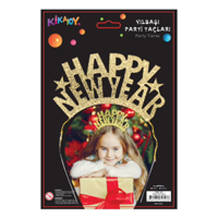 Yılbaşı Aksesuar -Happy New Year Taç-