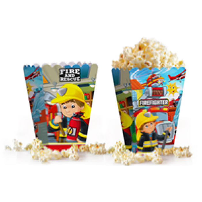 Popcorn Kutusu 8li -Firefighters-